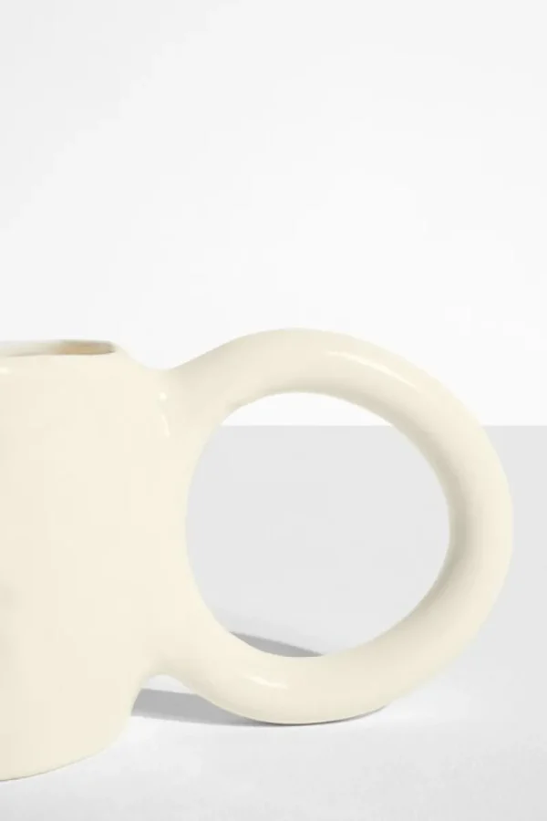 Petite Friture Geschirr^Donut Espressotasse, 2 Stück, Vanille