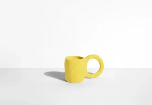 Petite Friture Geschirr^Donut Tasse, M, Zitronengelb