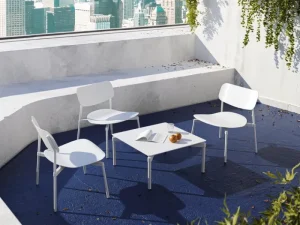 Petite Friture Terrassenmöbel | Tische^Fromme Couchtisch, Weiß
