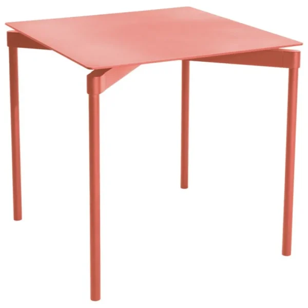 Petite Friture Terrassenmöbel | Tische^Fromme Esstisch, 70 x 70 cm, Coral