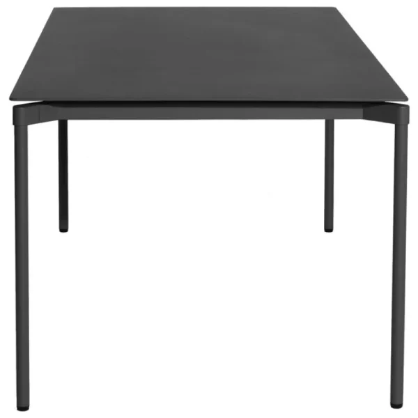 Petite Friture Terrassenmöbel | Tische^Fromme Esstisch, 90 x 180 cm, Schwarz