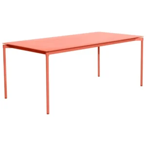 Petite Friture Terrassenmöbel | Tische^Fromme Esstisch, 90 x 180 cm, Coral
