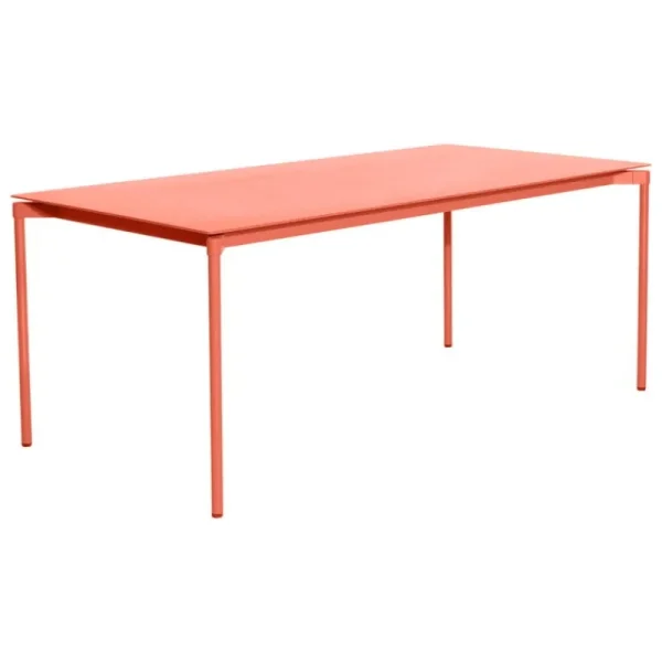Petite Friture Terrassenmöbel | Tische^Fromme Esstisch, 90 x 180 cm, Coral