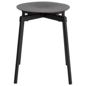 Petite Friture Terrassenmöbel | Sitzgelegenheiten^Fromme Hocker, Schwarz