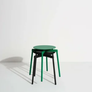 Petite Friture Terrassenmöbel | Sitzgelegenheiten^Fromme Hocker, Schwarz