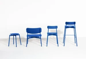 Petite Friture Terrassenmöbel | Sitzgelegenheiten^Fromme Stuhl, Blau
