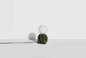 GUBI Tischlampen-Petite Friture Neotenic Tischleuchte, 26 cm, grün