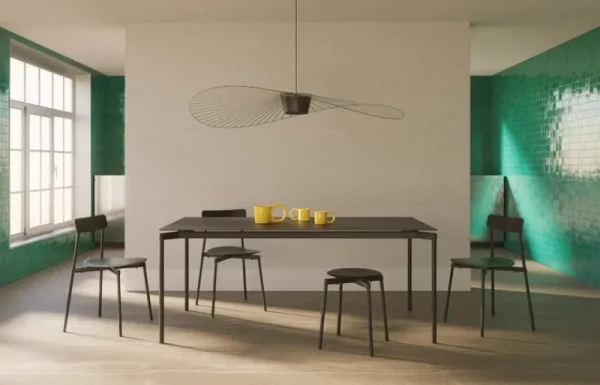 Normann Copenhagen Deckenleuchten-Petite Friture Vertigo Pendelleuchte, 200 cm, Bronze