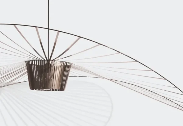 Normann Copenhagen Deckenleuchten-Petite Friture Vertigo Pendelleuchte, 200 cm, Bronze