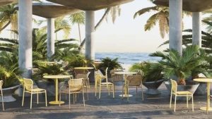 Petite Friture Terrassenmöbel | Sitzgelegenheiten^Week-end Brückenstuhl, Hellgrau