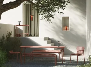 Petite Friture Terrassenmöbel | Sitzgelegenheiten^Week-end Hocker, Terracotta