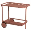Petite Friture Terrassenmöbel | Tische^Week-end Wagen, Terracotta