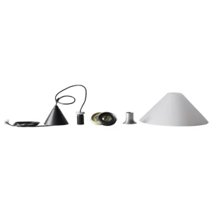 Muuto Deckenleuchten-Pholc Aline 40 Pendelleuchte, Schwarz