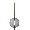 Flos Deckenleuchten-Pholc Kandinsky 30 Pendelleuchte, Smoked Grey