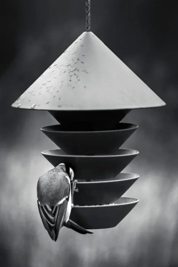 Pidu00e4t Vogelhäuser^Pidät Bird Silo Vogelfutterhaus, Terrakotta