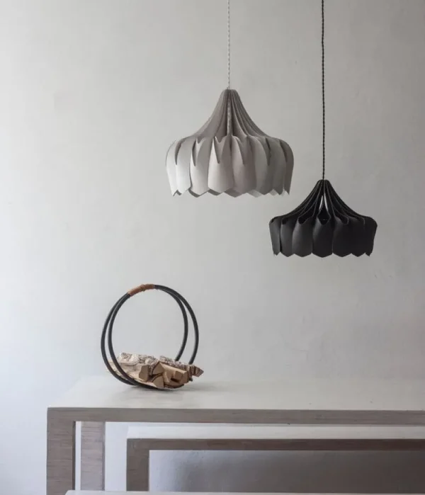 Pilke Lights Deckenleuchten-Pendelleuchte Pioni, klein, Schwarz