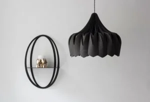 Louis Poulsen Deckenleuchten-Pilke Lights Pendelleuchte Pioni, groß, Schwarz