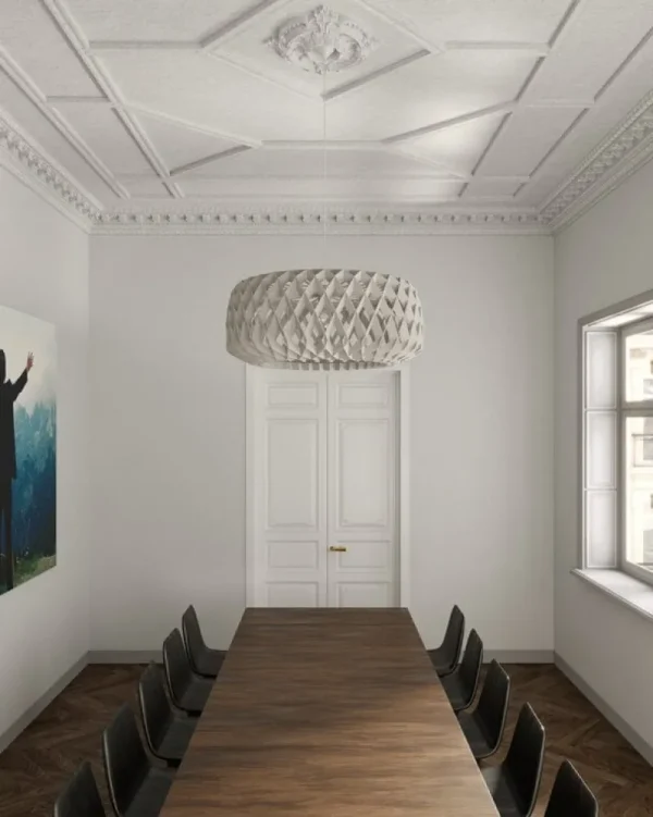 Normann Copenhagen Deckenleuchten-Pilke Lights Pilke Signature 80 Pendelleuchte, Weiß