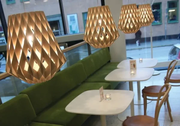 Pilke Lights Deckenleuchten-Pilke Signature 36 Pendelleuchte, Birke