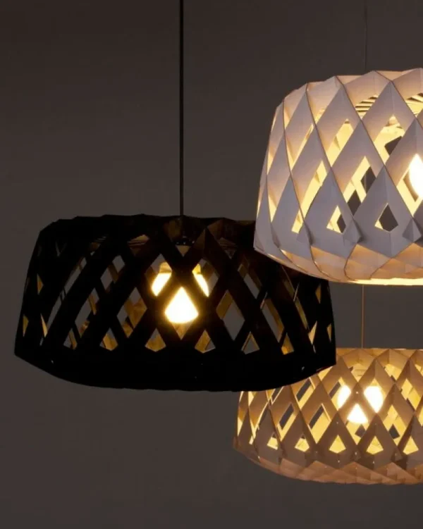Audo Copenhagen Deckenleuchten-Pilke Lights Pilke Signature 60 Pendelleuchte, Schwarz