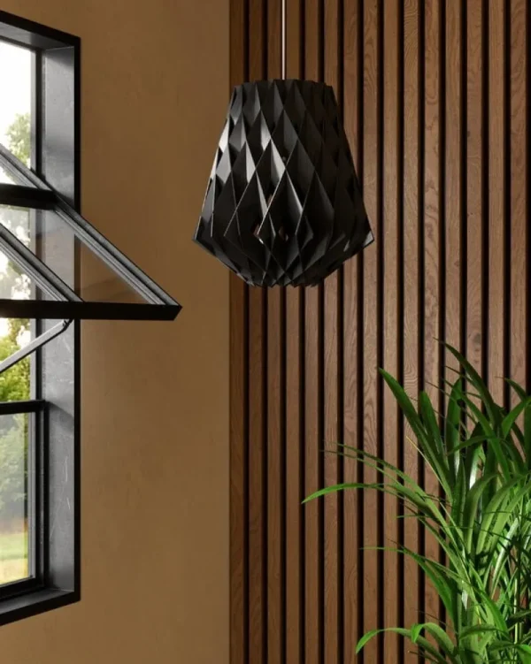 Pilke Lights Deckenleuchten-Pilke Signature 28 Pendelleuchte, Schwarz