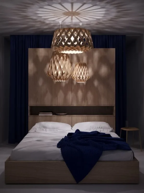 Pilke Lights Deckenleuchten-Pilke Signature 36 Pendelleuchte, Birke