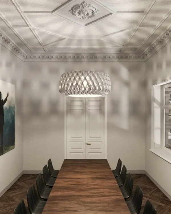 Normann Copenhagen Deckenleuchten-Pilke Lights Pilke Signature 80 Pendelleuchte, Weiß