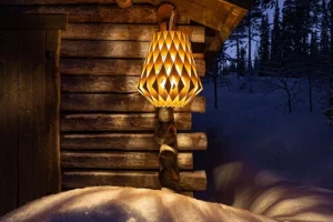 Pilke Lights Deckenleuchten-Pilke Signature 36 Pendelleuchte, Birke