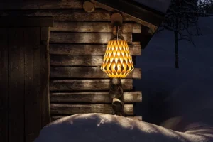 Pilke Lights Deckenleuchten-Pilke Signature 36 Pendelleuchte, Birke