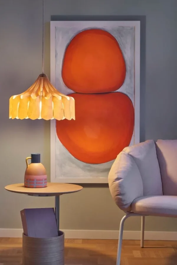 Pilke Lights Deckenleuchten-Pioni Pendelleuchte, klein, Birke