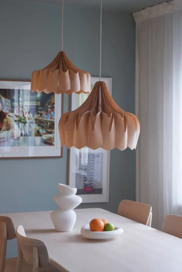 Tala Deckenleuchten-Pilke Lights Pioni Pendelleuchte, groß, Birke