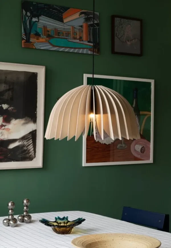 Pilke Lights Deckenleuchten-Verna 50 Pendelleuchte, Birke
