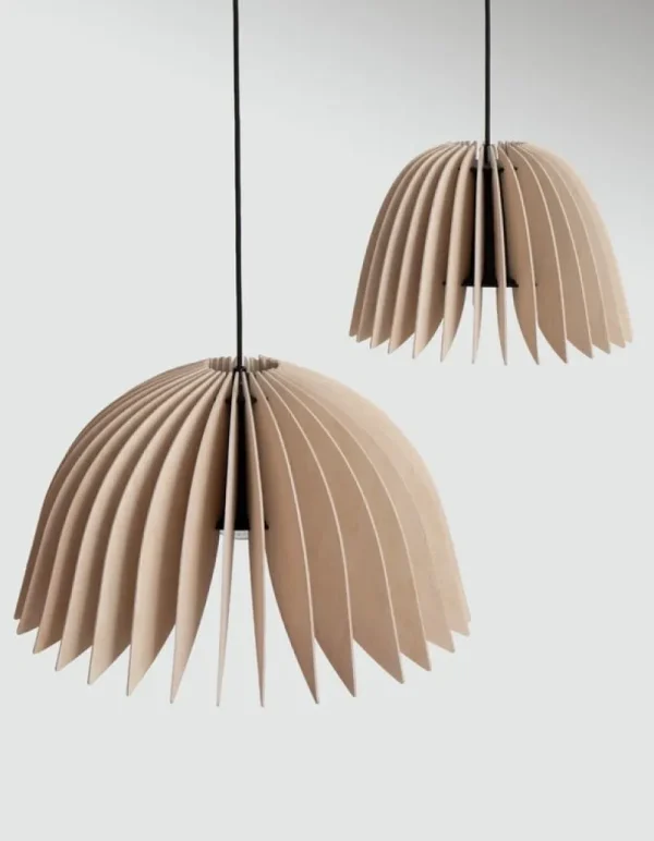 Pilke Lights Deckenleuchten-Verna 50 Pendelleuchte, Birke