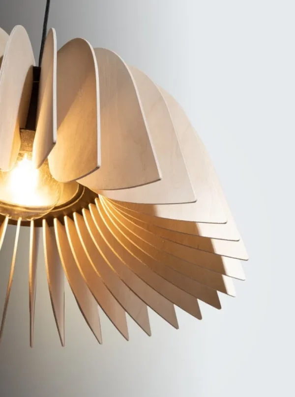Pilke Lights Deckenleuchten-Verna 50 Pendelleuchte, Birke