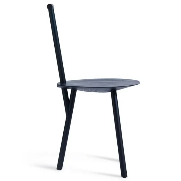PLEASE WAIT to be SEATED Sitzgelegenheiten-Spade Stuhl, Marineblau