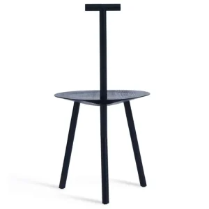 PLEASE WAIT to be SEATED Sitzgelegenheiten-Spade Stuhl, Marineblau