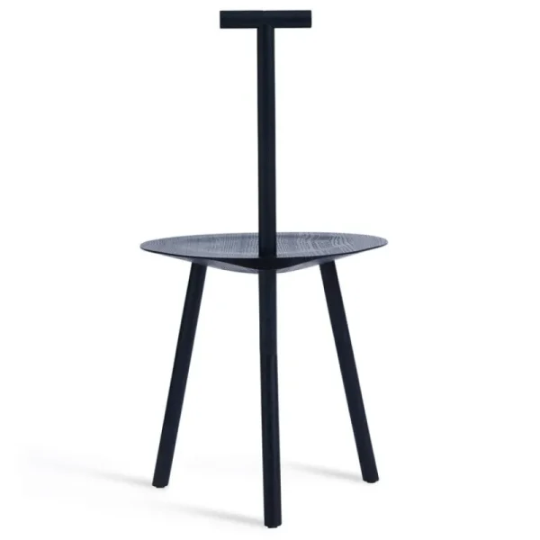 PLEASE WAIT to be SEATED Sitzgelegenheiten-Spade Stuhl, Marineblau