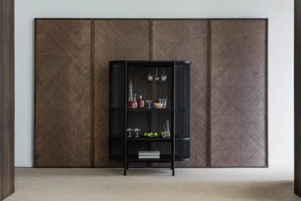Lundia Aufbewahrungsmöbel-Poiat Bastone Barschrank, Eiche