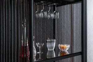 Lundia Aufbewahrungsmöbel-Poiat Bastone Barschrank, Eiche