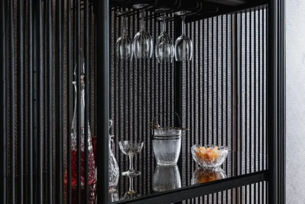 Lundia Aufbewahrungsmöbel-Poiat Bastone Barschrank, Eiche