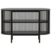 Poiat Aufbewahrungsmöbel-Petit Bastone Sideboard, Schwarz