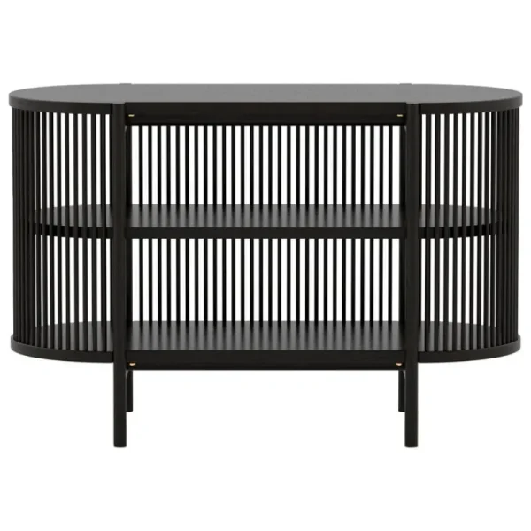 Poiat Aufbewahrungsmöbel-Petit Bastone Sideboard, Schwarz