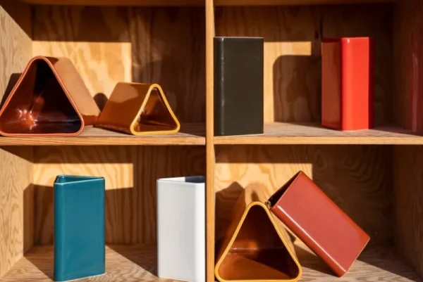 Muuto Vasen-Raawii Canvas Vase, klein, Betongrau