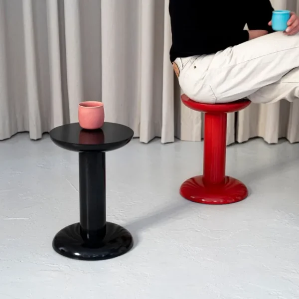 Hartu00f4 Tische | Sitzgelegenheiten-Raawii Thing Hocker, Schwarz