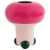 Iittala Vasen-Raawii Vase Mushroom, pink - grün