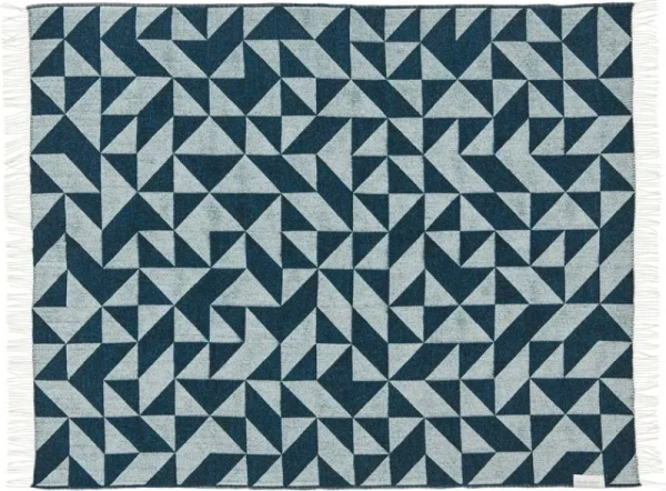Ratzer Decken Und Überwürfe^Twist a Twill Überwurf, petrol