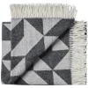 Ratzer Decken Und Überwürfe^Twist a Twill Decke, dunkelgrau