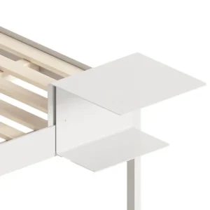 HAY Tische-ReFramed Beistelltisch für Bettgestell, Weiß