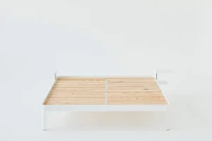 HAY Tische-ReFramed Beistelltisch für Bettgestell, Weiß