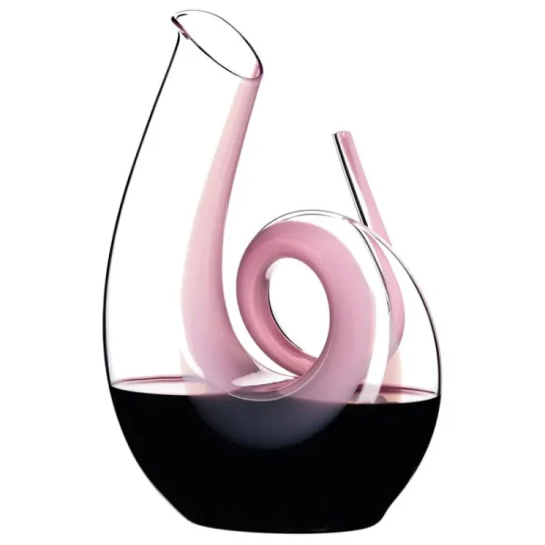 Riedel Karaffen Und Krüge | Küchenutensilien^Curly Pink Dekanter, 1,4 l